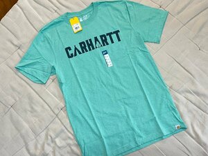 新品 carhart カーハート キャンプグラフィック 半袖 Tシャツ S 緑 リラックスフィット キャンプ セレクトショップ 日本未発売 CAMP