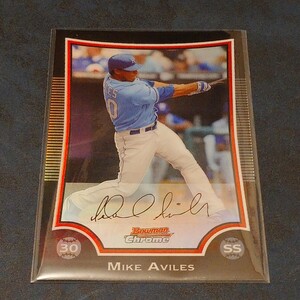 【Mike Aviles】2009 Bowman Chrome Refractor