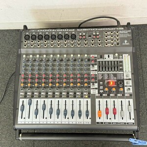 Y406-K61-301 BEHRINGER ベリンガー EUROPOWER PMP4000 パワードミキサー PA機器 レコーディング 通電確認OK