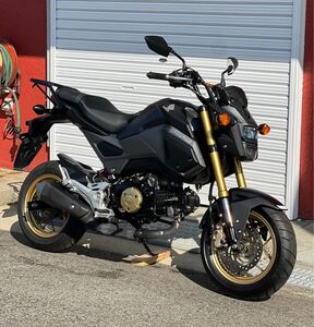 HONDA グロム 125cc JC75 2018年モデル 美車 程度良好 10,258キロ エンジン好調 インジェクション 電装灯火類問題無し 書類有り 即乗り可