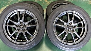 プリウス 16インチ タイヤホイールセット 86 BRZ ザック JP-520 6.5+48 205/55R16 CT カローラツーリング ZVW30 ZC6 ZN6 ZWE211