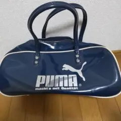 プーマ PUMA スポーツ エナメルバック レトロ 年代物 ヴィンテージ レア