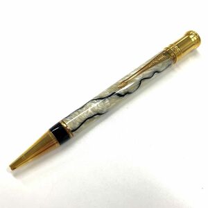 Y145-W7-1794 ★ PARKER パーカー DUOFOLD デュオフォールド ボールペン ツイスト式 U.K製 ゴールド ホワイト 筆記用具 文房具③