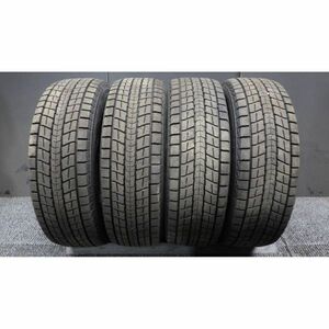 ダンロップ WINTER MAXX SJ8+ 225/70R16 4本SET◆2023年製9分山スタッドレス◆中古 特筆すべき損傷はなし◆白石区手渡し可◆ハリアー等に