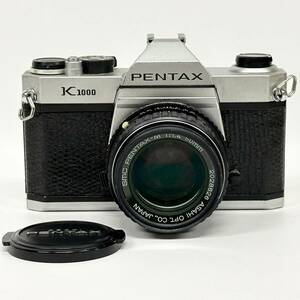 1円~【動作未確認】ペンタックス K1000 SMC PENTAX-M 1:1.4 50mm 一眼レフ フィルムカメラ 単焦点レンズ 標準レンズ 付属品あり J150533