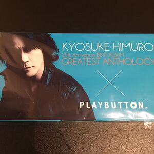 未使用 氷室京介 25th Anniversary BEST ALBUM “GREATEST ANTHOLOGY PLAYBUTTON プレイボタン