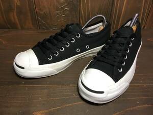 ★Converse コンバース JACK PURCELL ジャック パーセル 黒 5.5インチ 24.5cm Used 検 ニルヴァーナ カートコバーン オールスター