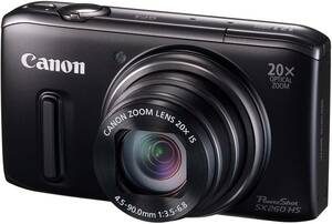 Canon デジタルカメラ PowerShot SX260HS 光学20倍ズーム GPS機能 PSSX260H(中古品)