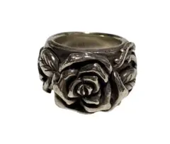 【Blue Rose Lust Rose Ring】シルバー925 バラ10号