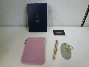 TSA-01237-03 MIKIMOTO ミキモト リップミラー コンパクトブラシ 袋・箱付