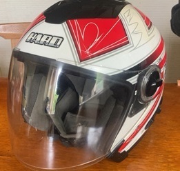 ジェットヘルメット HARD インナーバイザー付き 　サイズ57～60