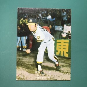 1975年　カルビー　プロ野球カード　75年　723番　阪神　江夏　　　　　　-NPH02