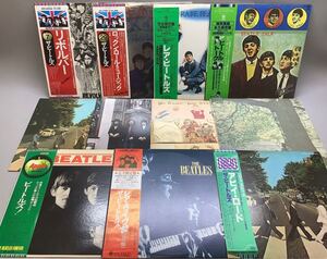 まとめ11枚 LPレコード 洋楽 ロック The Beatles John Lennon 帯付 帯無し レア・ライブ アビイ・ロード リボルバー ビートルトーク 他