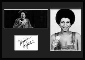 10種類!Minnie Riperton/ミニー・リパートン/サインプリント&証明書付きフレーム/BW/モノクロ/ディスプレイ (1-3W)