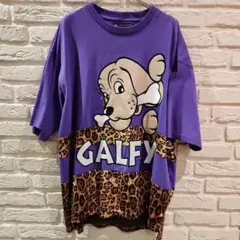 GALFY  Tシャツ  レオパード柄