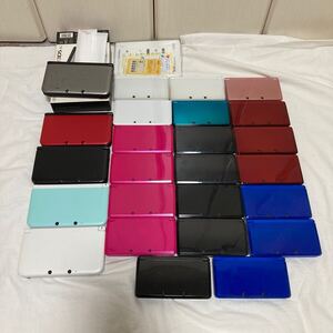 Nintendo 任天堂 3DSLL 5台 3DS 20台 まとめて25台セット 起動、ソフト動作確認、インターネット接続確認済 現状品 