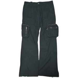 archive japanese label gimmick Cargo Flare pants カーゴパンツ 00