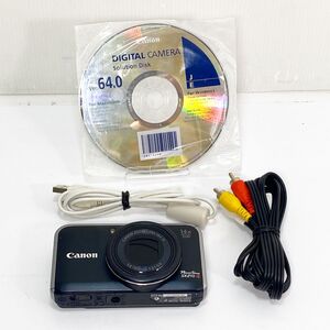 ◆Canon キャノン PowerShot SX210 IS ブラック コンパクトデジタルカメラ◆-057