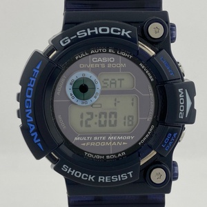 【ジャンク品】カシオ CASIO G-SHOCKフロッグマン イルクジ GW-202 腕時計 ソーラー 【中古】