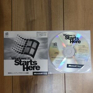 Microsoft Windows 98 Starts Here マルチメディアチュートリアルCD-ROM