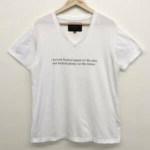 激レア 初期 UNDERCOVER Vネック メッセージ Tシャツ ホワイト 白 3サイズ アンダーカバー半袖 カットソー Tee VINTAGE archive 3070578