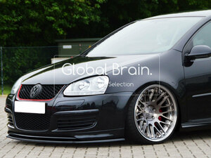 2003-2008 フォルクスワーゲン GOLF5 1K Edition 30 フロントスプリッター スポイラー/ エプロン バンパー ディフューザー VW ゴルフ5