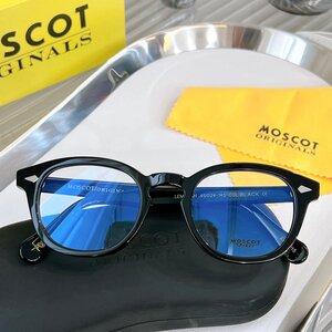 【新品】MOSCOT モスコット LEMTOSH レムトッシュ ウェリントン眼鏡 メガネ p105 SIZE：49-24-145