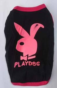 小型犬用★「PLAY DOG」のTシャツ　7号サイズ