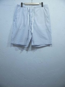 FUTURE PRIMITIVE LOUNGE SHORTS(MICRO STRIPE) /WHITE×NAVY/Lsize/未使用品/30%OFF