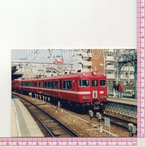 S30430【古い 鉄道 写真】5枚◇名古屋鉄道 名鉄 ※電車 路面電車 市電 都電 駅