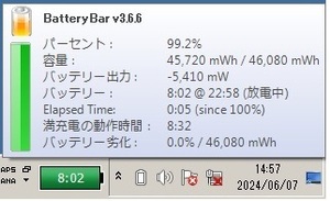 【消耗 0.0 % 積算充電指数 129 】CF-SZ6 CF-SZ5 用 純正 軽量 バッテリー CF-VZSU0MJS　★送料 185円