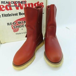 【未使用】RED WING/レッドウイング 犬タグ ペコス ブーツ/ロングブーツ 00866/8D /080