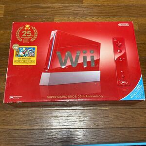 任天堂　Wii 本体　スーパーマリオ25周年