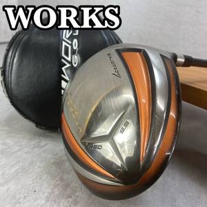 WORKS　GOLF　ワークスゴルフ　HYPER　BLADE　ハイパーブレード　メンズゴルフドライバー　カーボン　S　9.5° 右利き用　ヘッドカバー