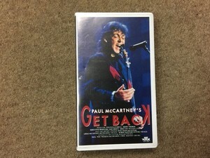 ＶＨＳビデオ　ポールマッカートニー　GETBACK FA246B