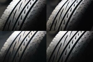 ★バリ山 225/55R17 ブリヂストン BRIDGESTONE REGNO GRVII 2018年製 ラジアル 4本セット