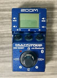 ZOOM MS-100BT ギターエフェクター Bluetooth機能付き ZOOM マルチエフェクター MS-100BT