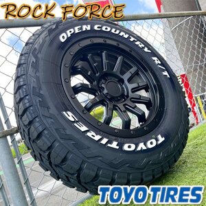 16インチ 225/70R16 デリカ D5 RAV4 トライトン エクストレイル 新品 タイヤホイールセット 4本 TOYO オープンカントリー ホワイトレター