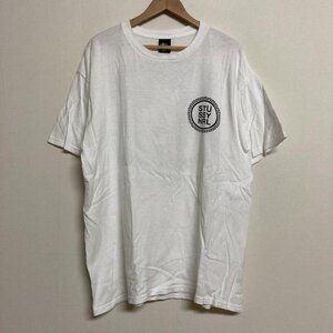 ステューシー STUSSY × NRL 龍 バックプリント 半袖 コットン クルーネックTシャツ Tシャツ Tシャツ L 白 / ホワイト プリント