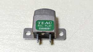 【倉庫整理】【ジャンク】新品 未使用 TEAC ティアック 4Tr-2Ch 録音/再生ヘッド 55696081 A-601R A-600R に?[NOS RECORD/PLAY HEAD]