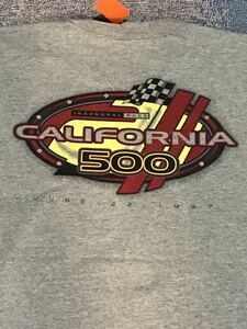 California 500 Tシャツ カリフォルニア　レース　レーシング　ナスカー　NHRA アメリカ　ビンテージ　古着　アメカジ