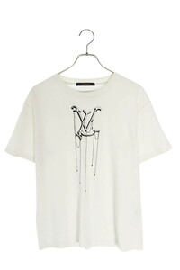 ルイヴィトン LOUISVUITTON 20SS RM201M JYH HIY12W サイズ:S LVペンダントエンブロイダリーTシャツ 中古 SS13