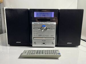 ☆動作品☆ Victor ビクター MDシステムコンポ UX-Z2 マイクロコンポーネント スピーカーペア リモコン付　CD KENWOOD ケンウッド