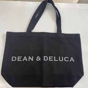 ソ）ディーン&デルーカ　DEAN&DELUCA トートバッグ　ブラック　Lサイズ　未使用保管品