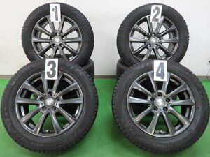 BMW X1 F48 X2 F39 MINI ミニクロスオーバー F60 等 4本 社外 17インチ 7J+52 5H 112 スタッドレス DUNLOP ウインターマックス03 225/55R17