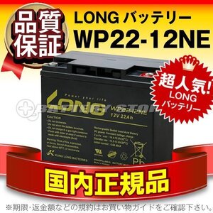 新品★12V 22Ah サイクルバッテリー ロング WP22-12NE【端子(M6)】セニアカー 電動カート 農業用機械 農機 発電システム 通信機器