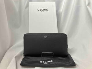 CELINE セリーヌ ラージジップドウォレット W-SD-8268 長財布 ブラック