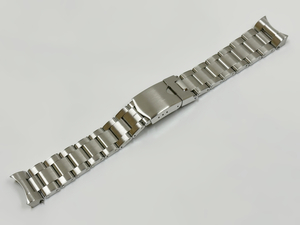 ラグ幅:22ｍｍ 腕時計ベルト リベットブレス メタルブレス ブレスレット ステンレス ベルト [適合 TUDOR チューダー用 ブラックベイ GMT]
