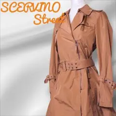 SCERVINO Street シェルヴィーノストリート ベルトトレンチコート