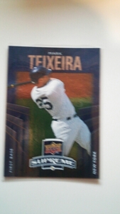 2010 Upper Deck Supreme Blue Mark Teixeira